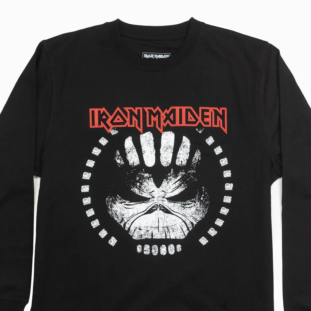 IRON MAIDEN - Poleron Hombre Iron Maiden The Beast  Azul Iron Maiden