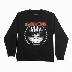 IRON MAIDEN - Poleron Hombre The Beast Azul