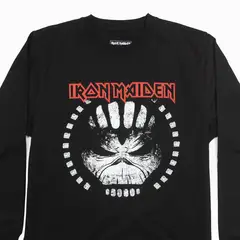 IRON MAIDEN - Poleron Hombre The Beast Azul