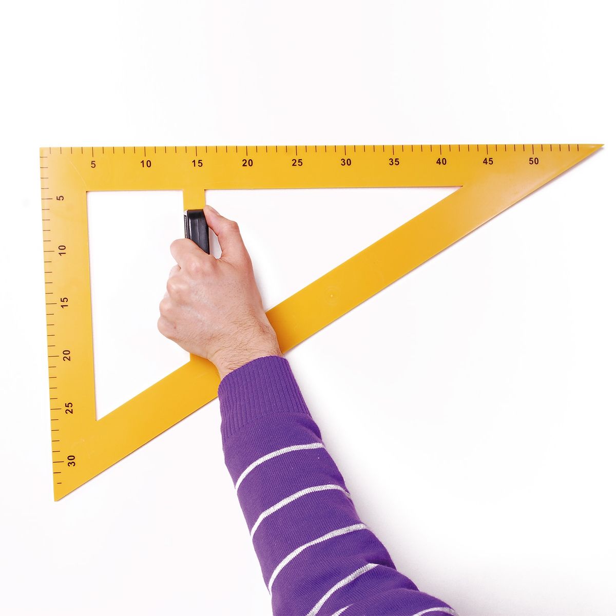 NEOLITE - ESCUADRA PLÁSTICA GRANDE 55 X 55 CMS