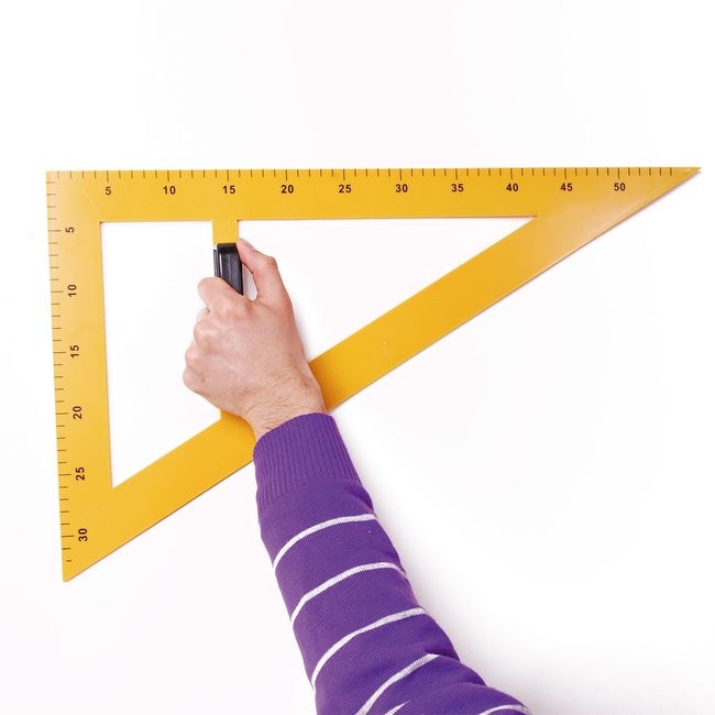 NEOLITE - ESCUADRA PLÁSTICA GRANDE 55 X 55 CMS