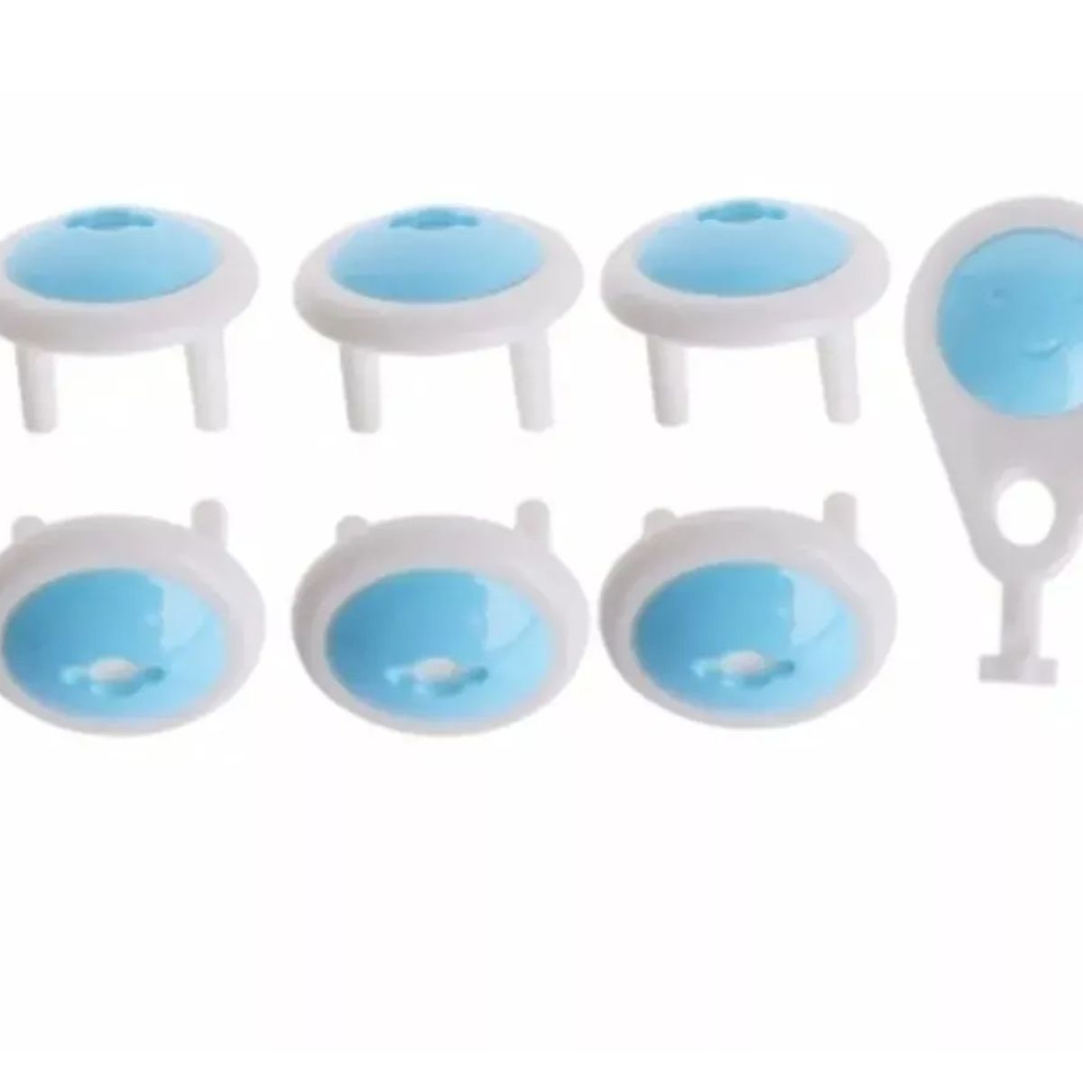 GENERICO - Protector De Seguridad Para Enchufes 6 Unid Tapa Enchufes