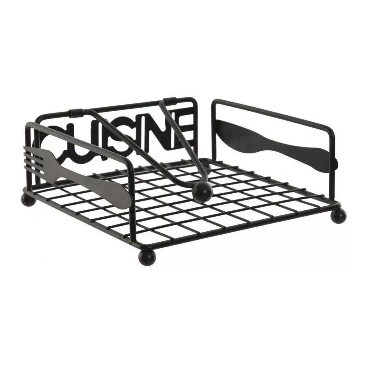 GENERICO - Servilletero Acero Inoxidable Utensilio Cocina Servilletas