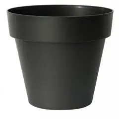 EURO3PLAST - Macetero de plástico 100x88 cm color Gris Antracita