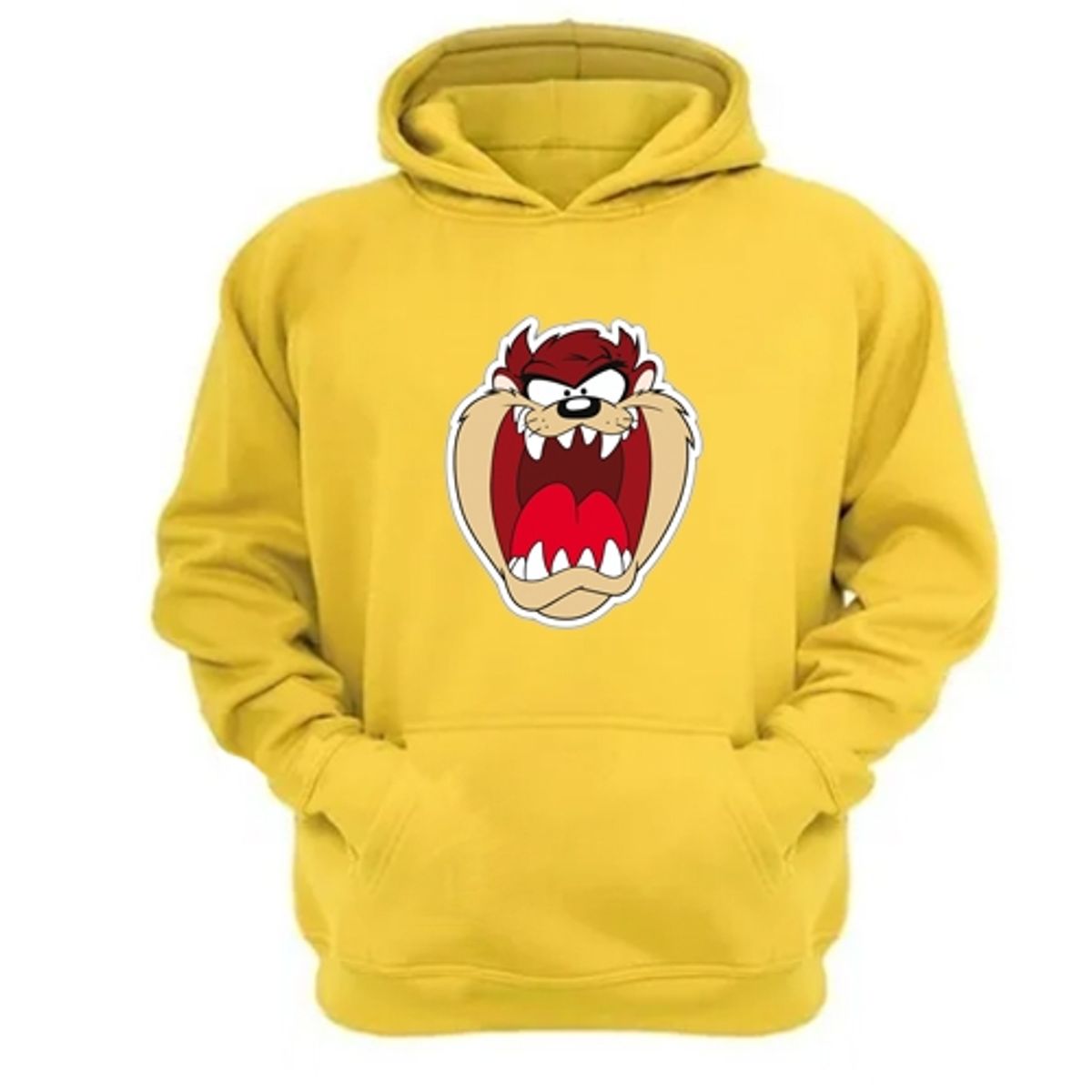 GENERICO - POLERON CANGURO TAZ CON CAPUCHA