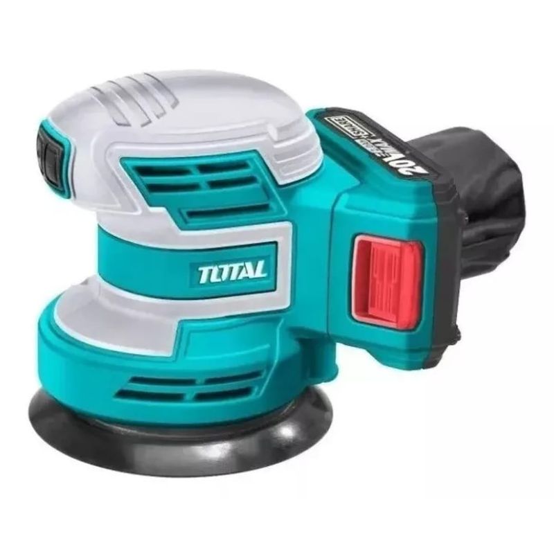 TOTAL TOOLS - Lijadora Roto Orbital Inalámbrica 20v 125mm Bat Carg Total