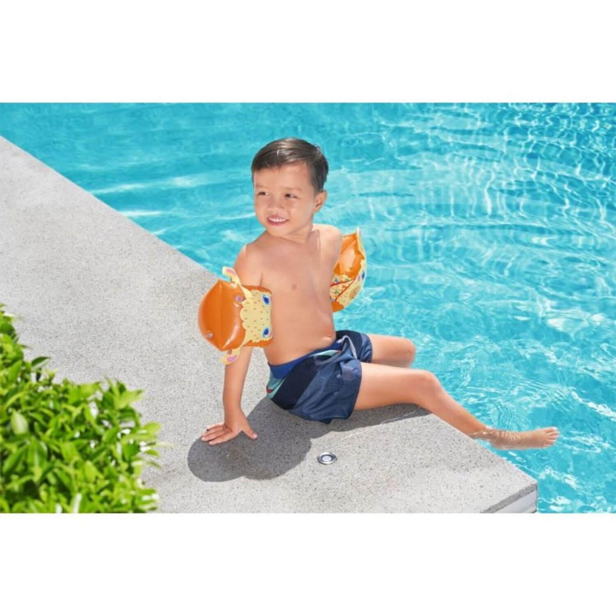 BESTWAY - Alitas Infable Little Llama 23X15Cm 3-6 Años Bestway