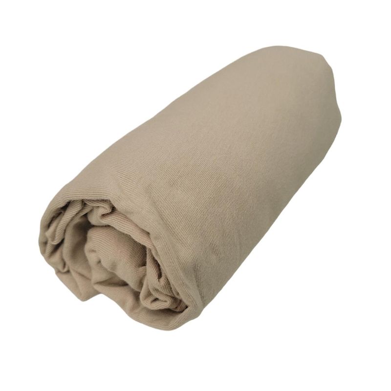 FARFALLINA - Sábana Bajera elasticada colecho beige