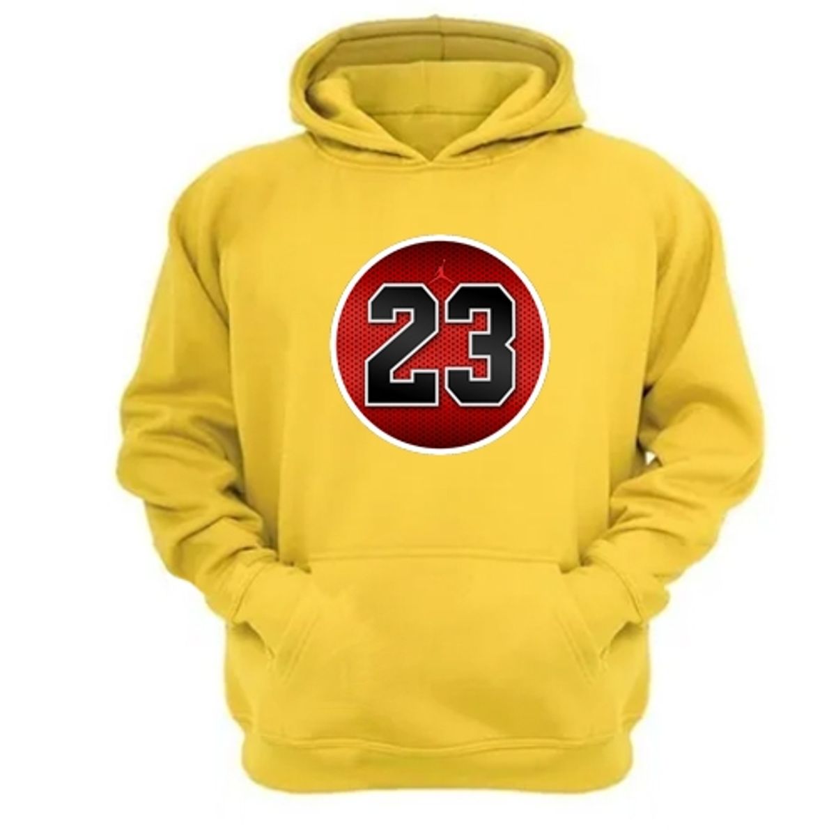 GENERICO - POLERON CANGURO 23 CON CAPUCHA