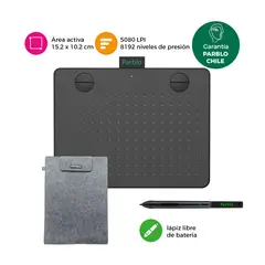 PARBLO - Tableta Gráfica A640 V2 con Funda
