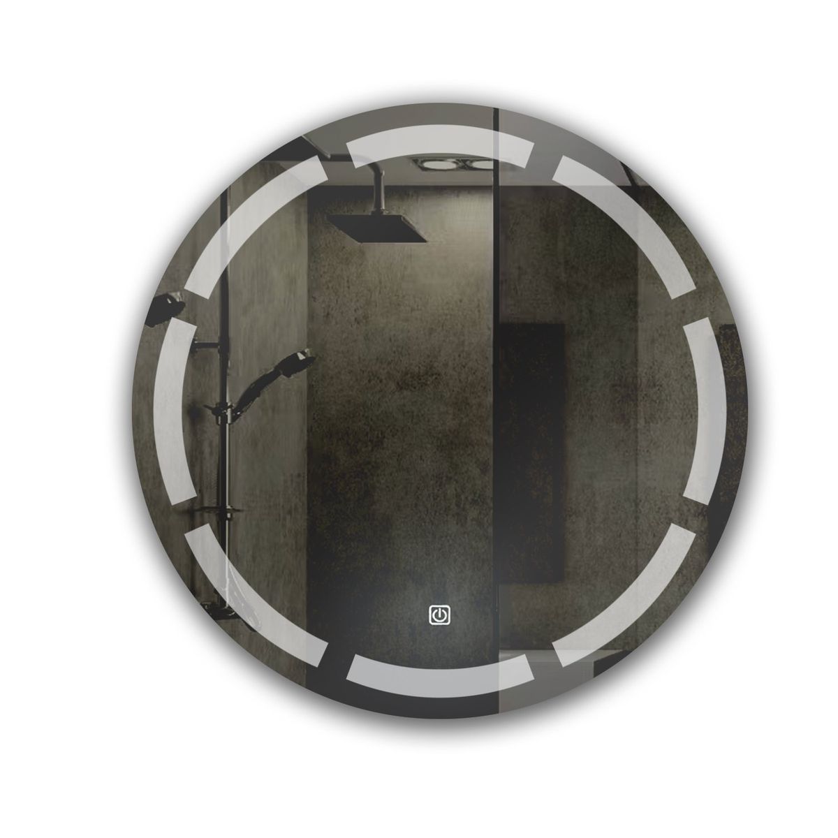 JOYTEK - Espejo Led Redondo Touch Joytek diámetro 60 cm