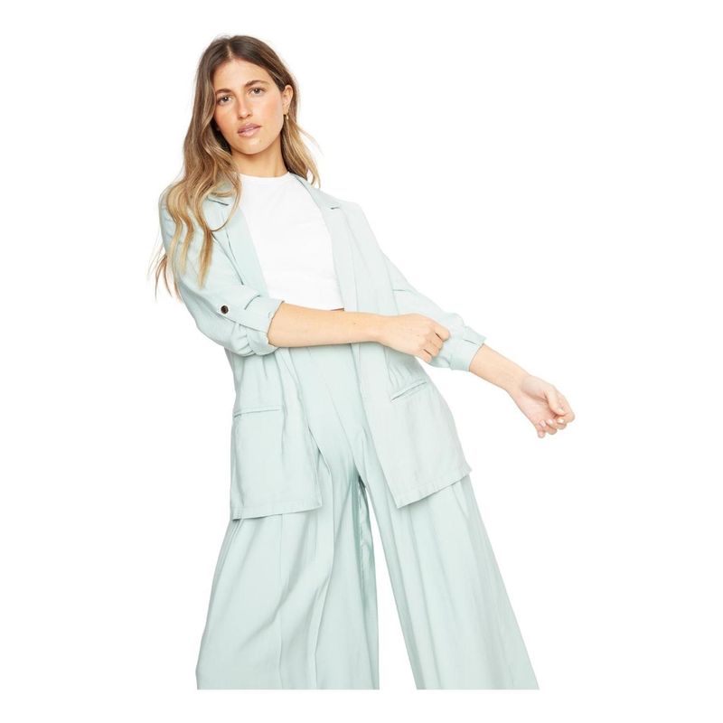 JACINTA TIENDA - Blazer Olivia II verde agua Jacinta Tienda