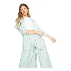 JACINTA TIENDA - Blazer Olivia II verde agua