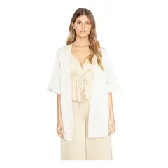 JACINTA TIENDA - Kimono Lis satin dorado