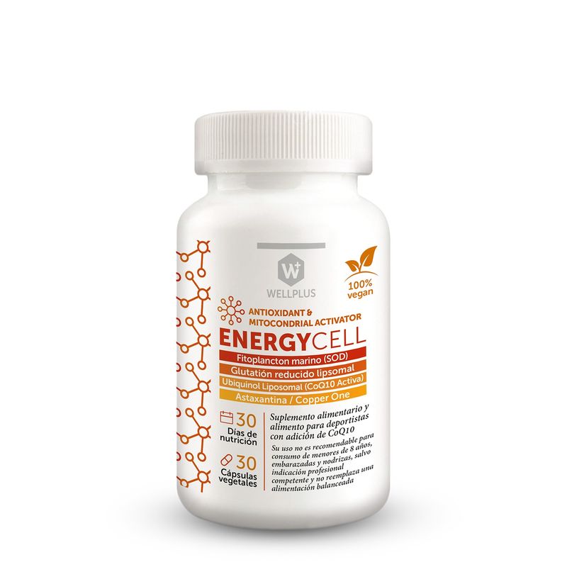 WELLPLUS - Energy Cell Wellplus 30 Cápsulas