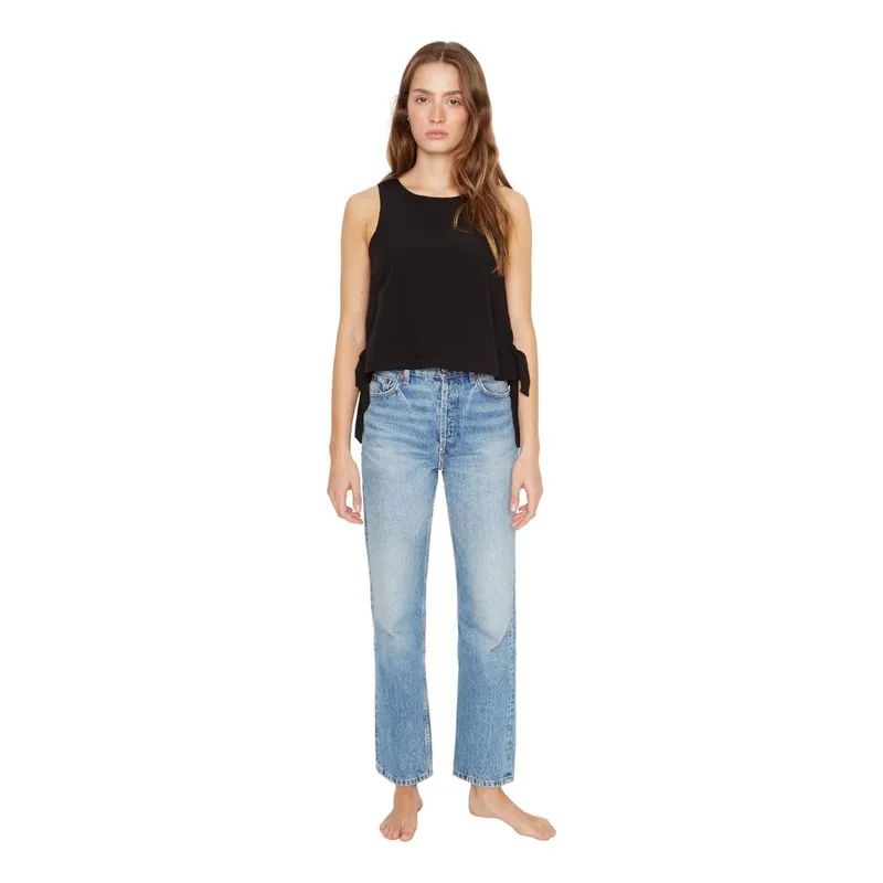 JACINTA TIENDA - Polera Amaia III negra Jacinta Tienda