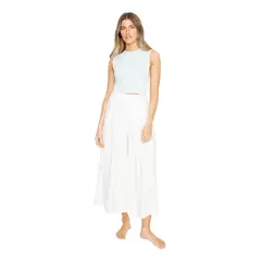 JACINTA TIENDA - Pantalón Praga II blanco