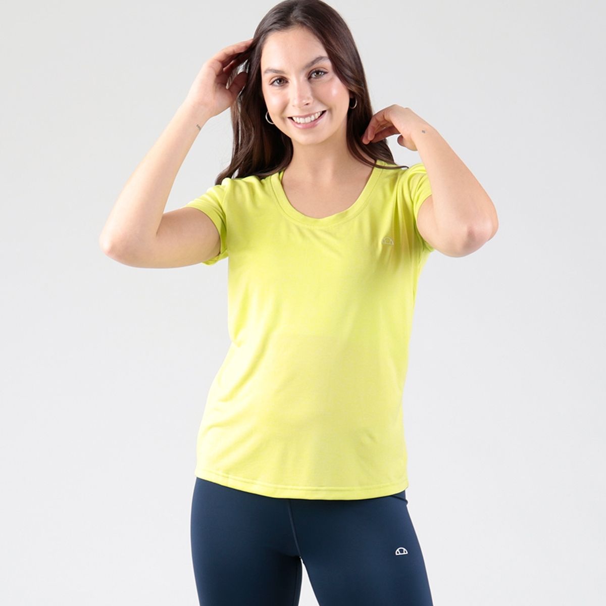 ELLESSE - POLERA DEPORTIVA MUJER ELLESSE ESTRELLA VERDE