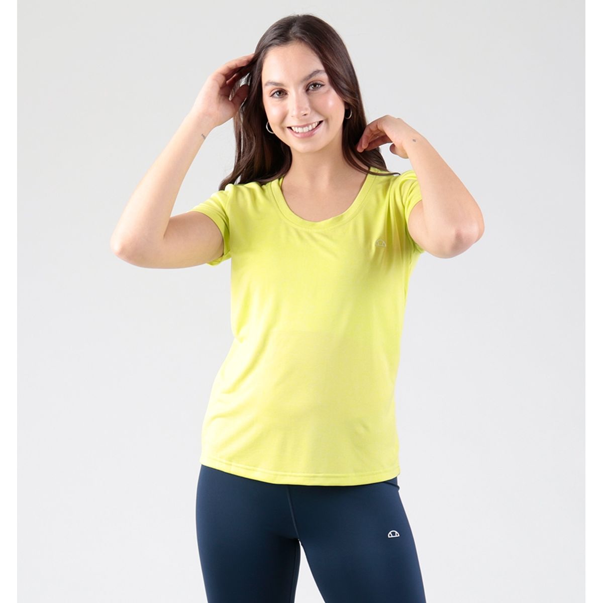 ELLESSE - POLERA DEPORTIVA MUJER ELLESSE ESTRELLA VERDE