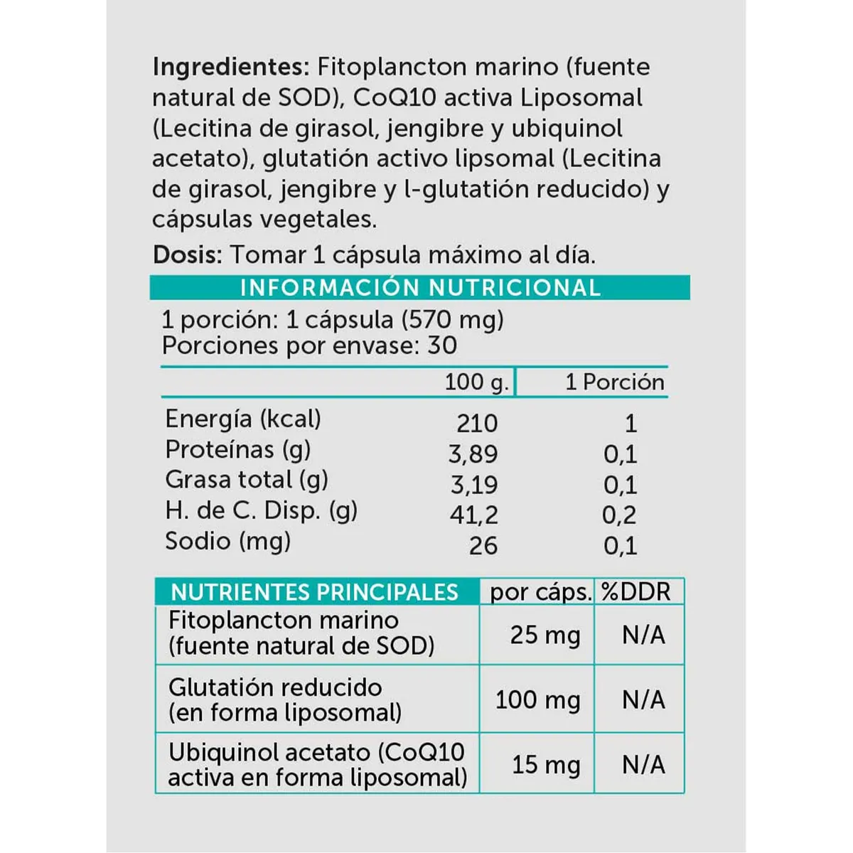 WELLPLUS - Endo Antiox Wellplus 30 Cápsulas