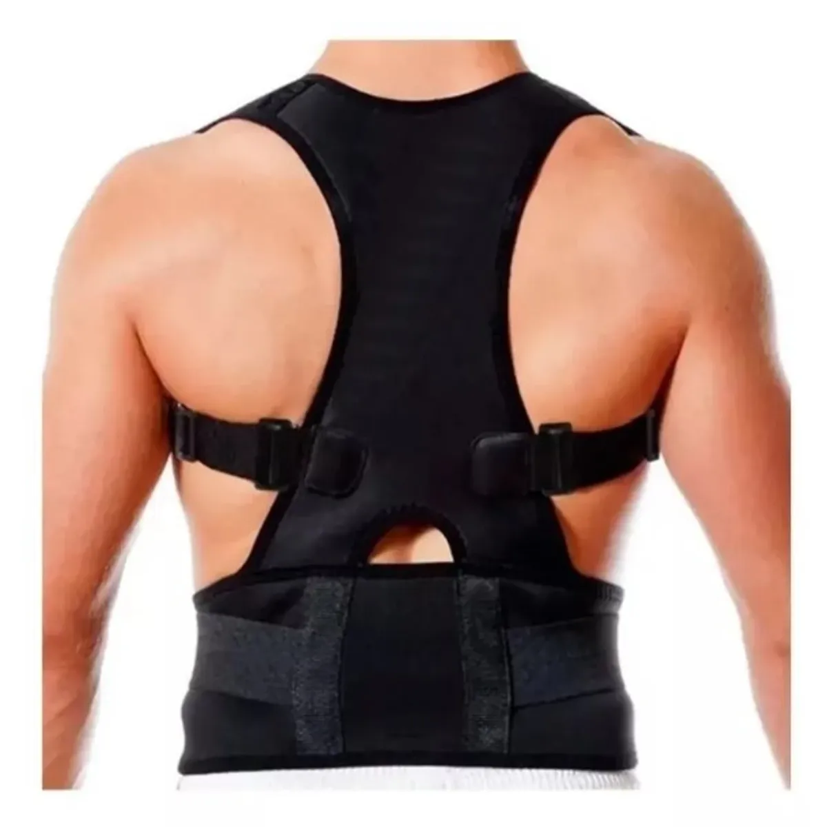 GENERICO - Faja Laboral Lumbar - Seguridad Trabajo Carga Fuerza M