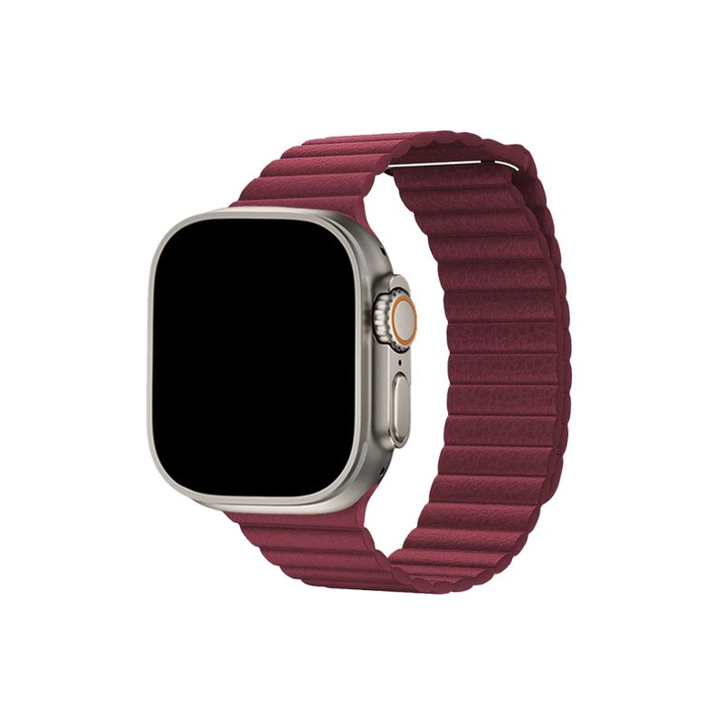 CELLBOX - Correa Cuero Magnético Leather Loop para Apple Watch Ultra