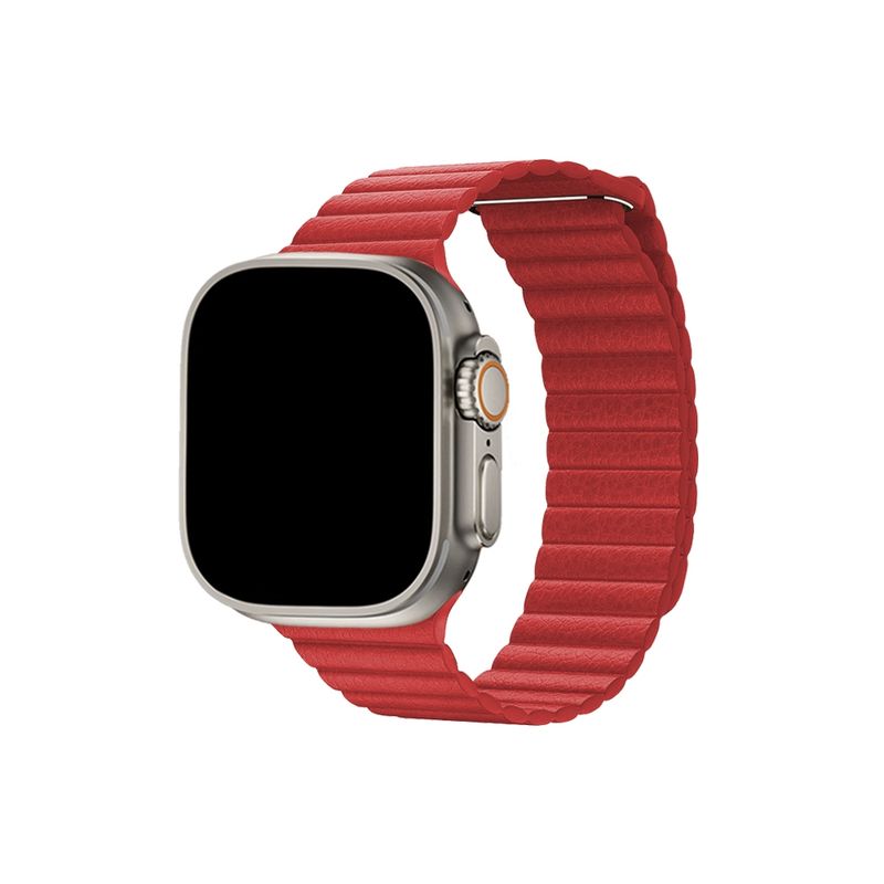 CELLBOX - Correa Cuero Magnético Leather Loop para Apple Watch Ultra