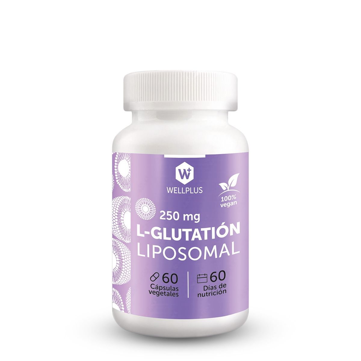 GENERICO - L- Glutatión Liposomal 250 Mg Wellplus 60 cápsulas