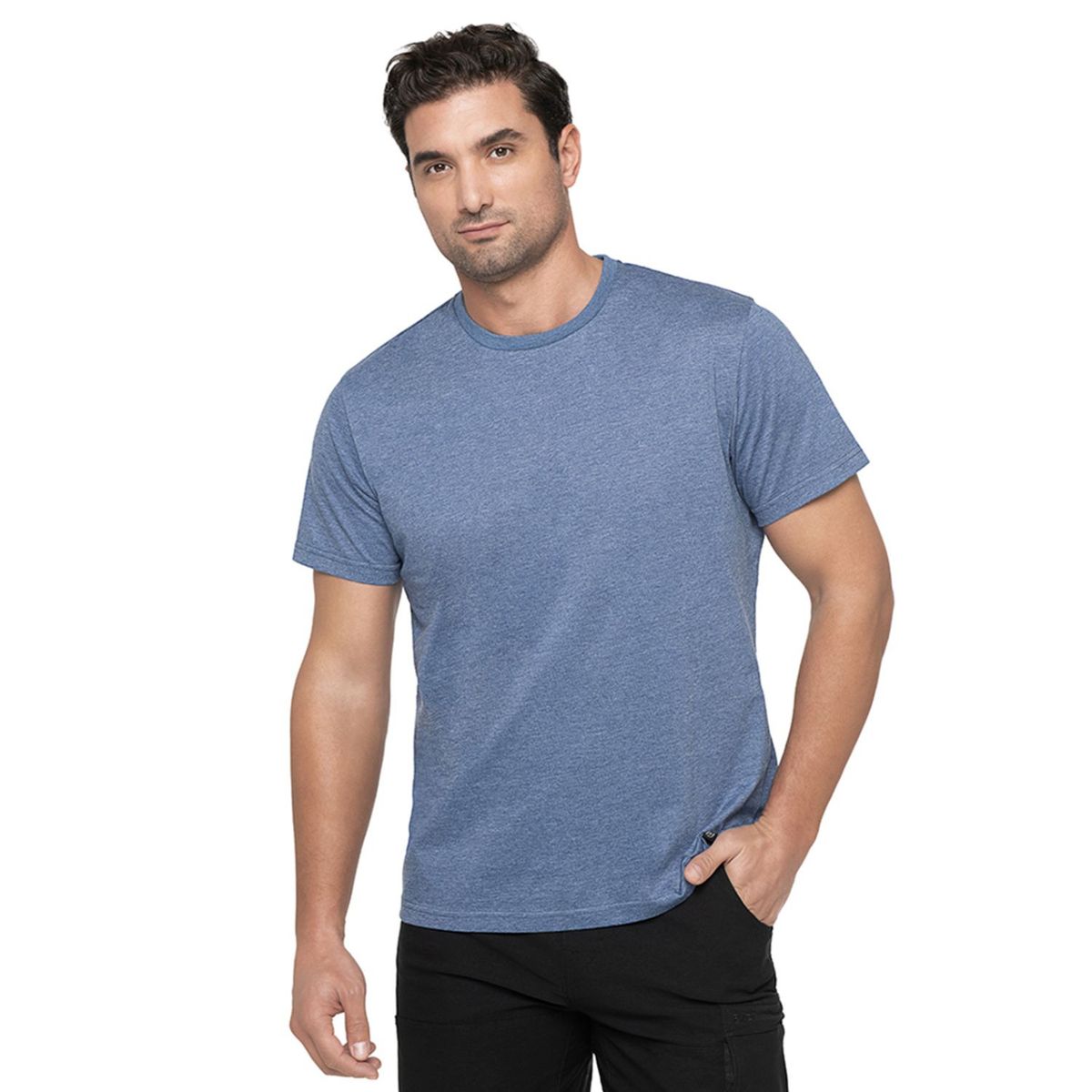 PANAMA JACK - Polera Hombre Azul Panama Jack