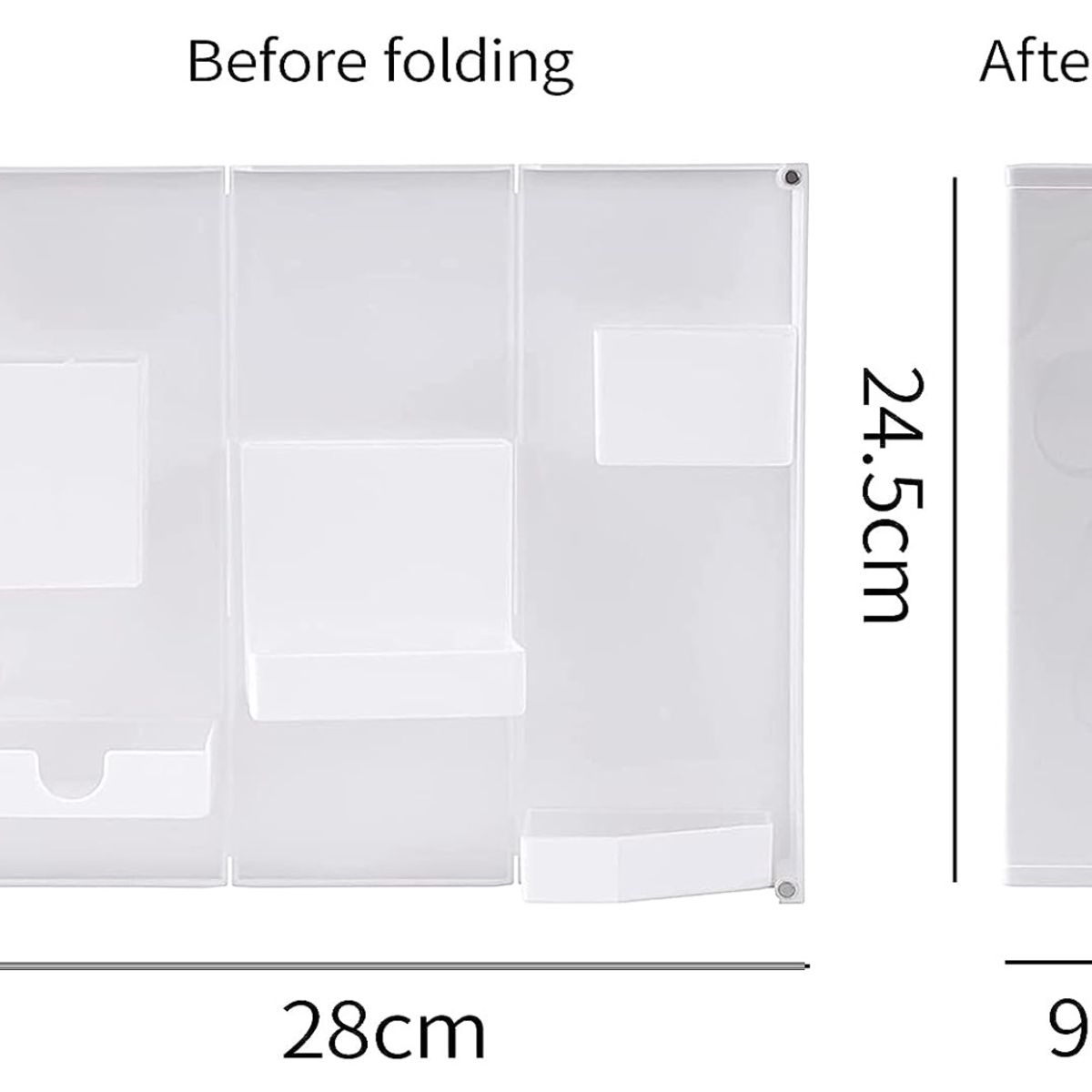 GENERICO - Organizador PARA ESCRITORIO PLEGABLE