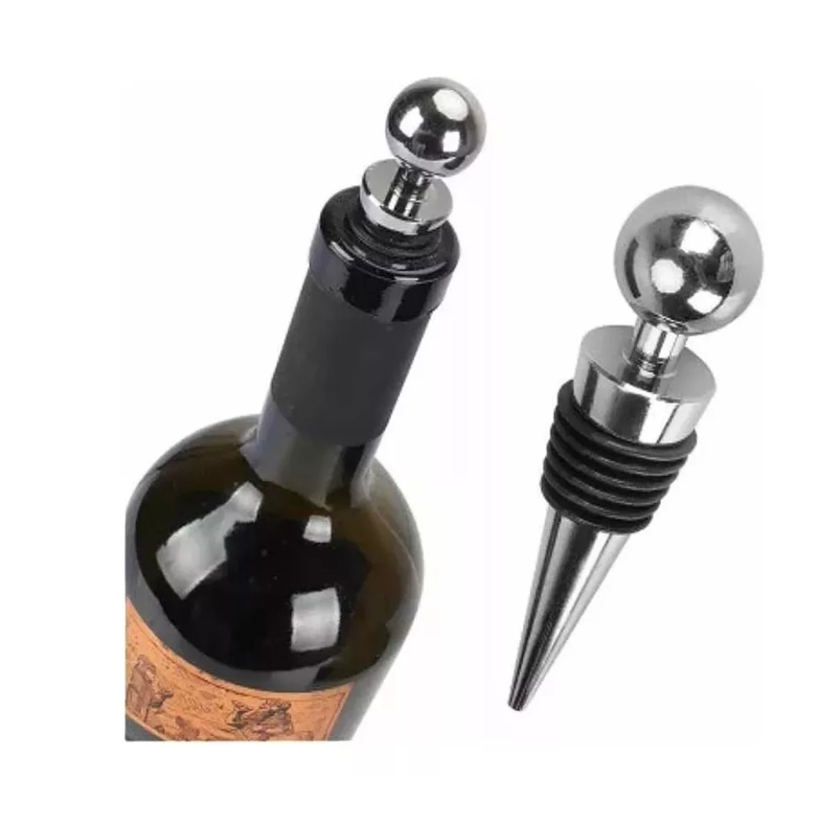 GENERICO - Tapa Vino Corcho Vino Tapón Botella Vino Champaña Cocina