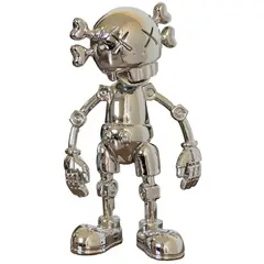 GENERICO - Figura decorativa Calavera Silver