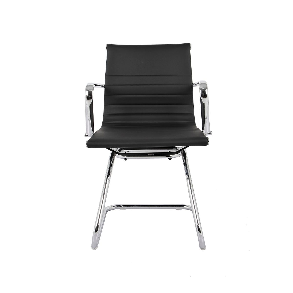 SUR DISEÑO - Silla de Oficina Cast sin Ruedas PU Negro