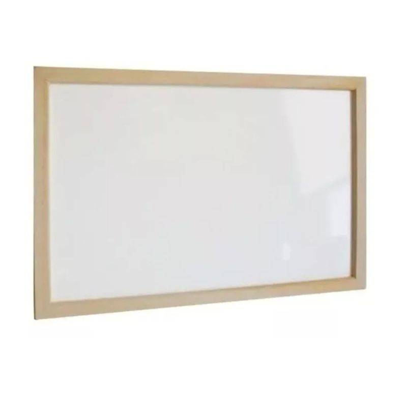 GENERICO - Pizarra Acrílica 40x30 Cm Con Marco De Madera
