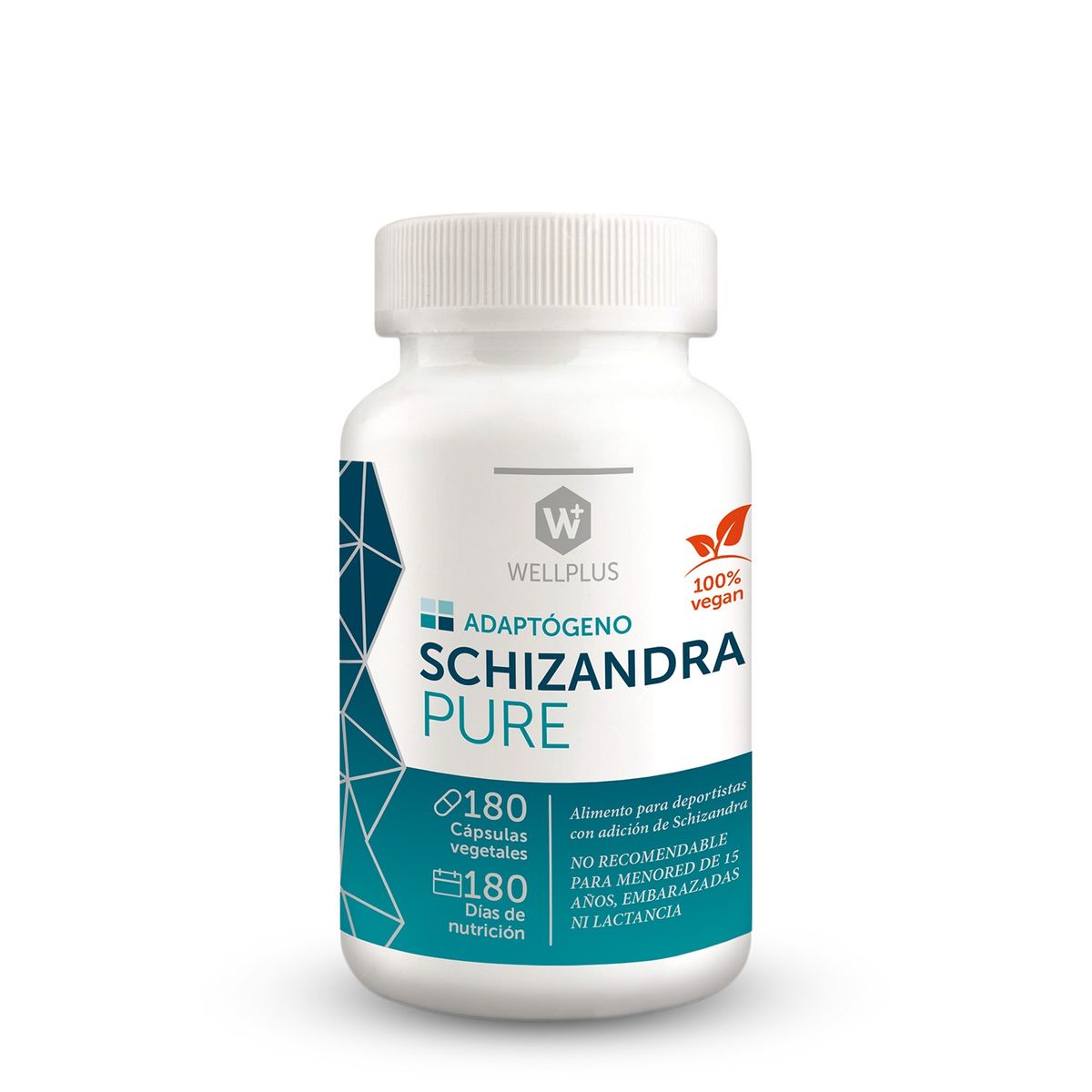 WELLPLUS - Schizandra Pure Wellplus 180 Cápsulas