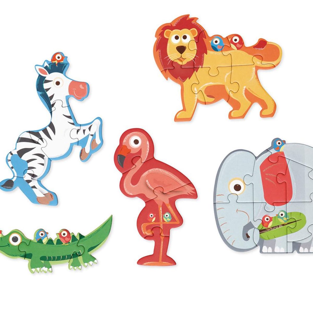 SCRATCH EUROPE - Puzzle Progresivo Safari 5 Puzzles Scratch Europe