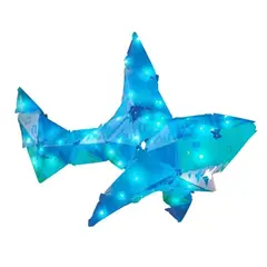 CREATTO - Rompecabezas Con Iluminacion 3D Grande Tiburon
