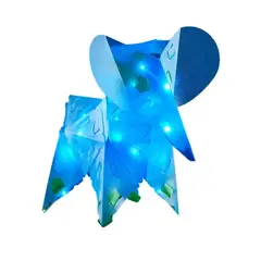 CREATTO - Rompecabezas Con Iluminacion 3D Pequeño Elefante