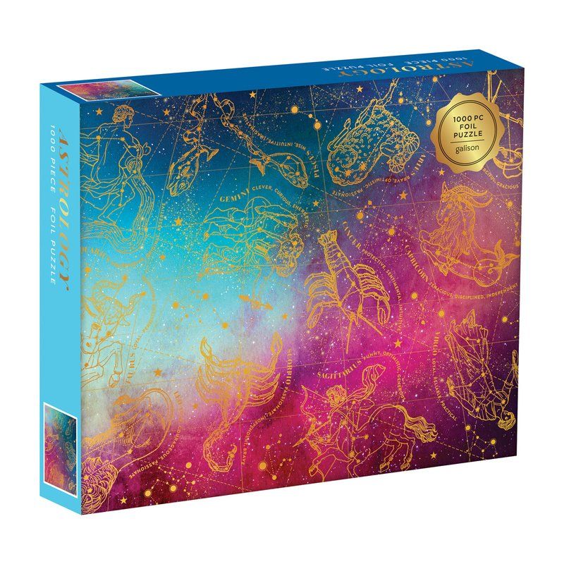 MUDPUPPY - Puzzle 1000Pcs Astrologia Con Aluminio Mudpuppy