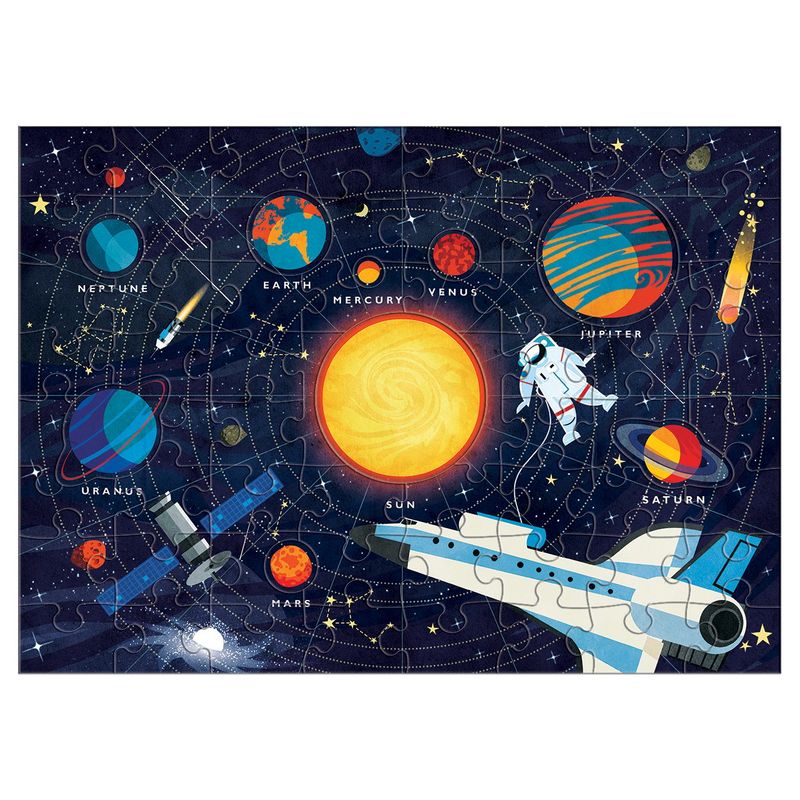 MUDPUPPY - Puzzle 70Pcs Geografia Sistema Solar Mudpuppy