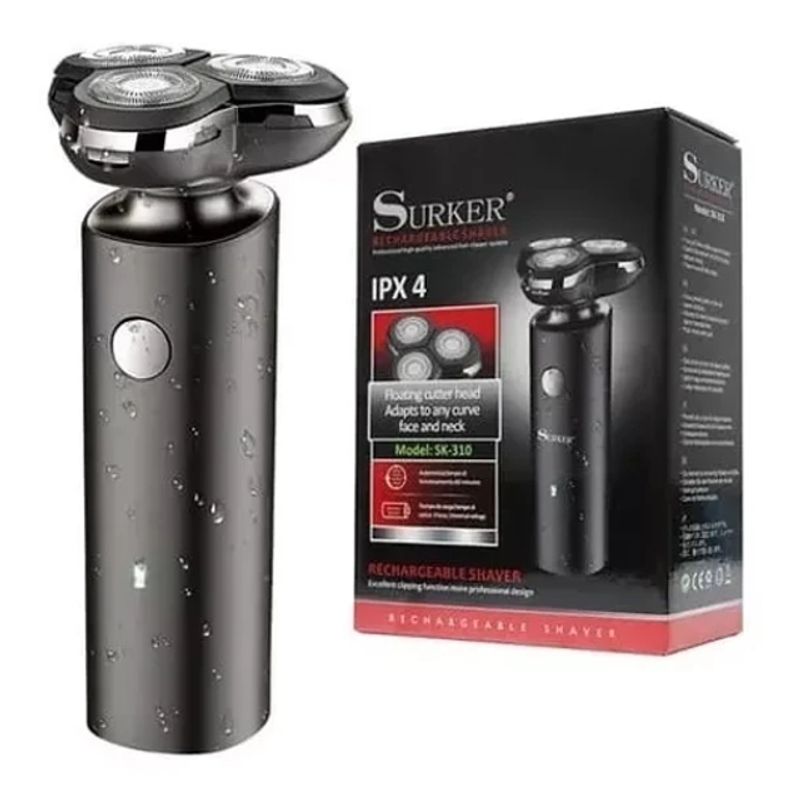 GENERICO - Maquina Para Afeitar Rasurar Recargable Surker Sk-310