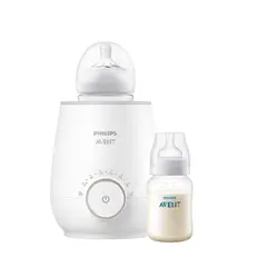 AVENT - Pack Calentador de mamadera más Mamadera Anti Colic 260 ml