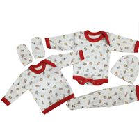 Ajuar Estampado Bebé (niño). 5 Unidades