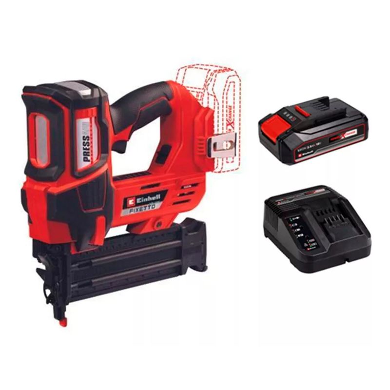 EINHELL - Pistola Clavadora Fixetto 1850 N 18v Bat Cargador Einhell