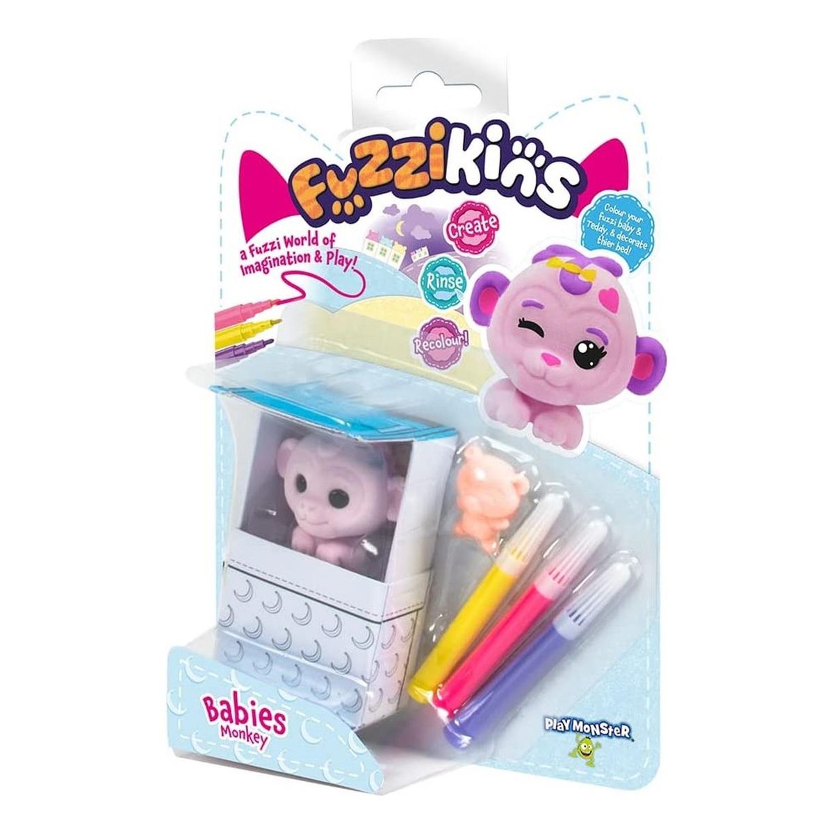 FUZZIKINS - Bebé Mono Fuzzikins