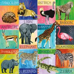 MUDPUPPY - Puzzle 500Pcs Safari Pintado