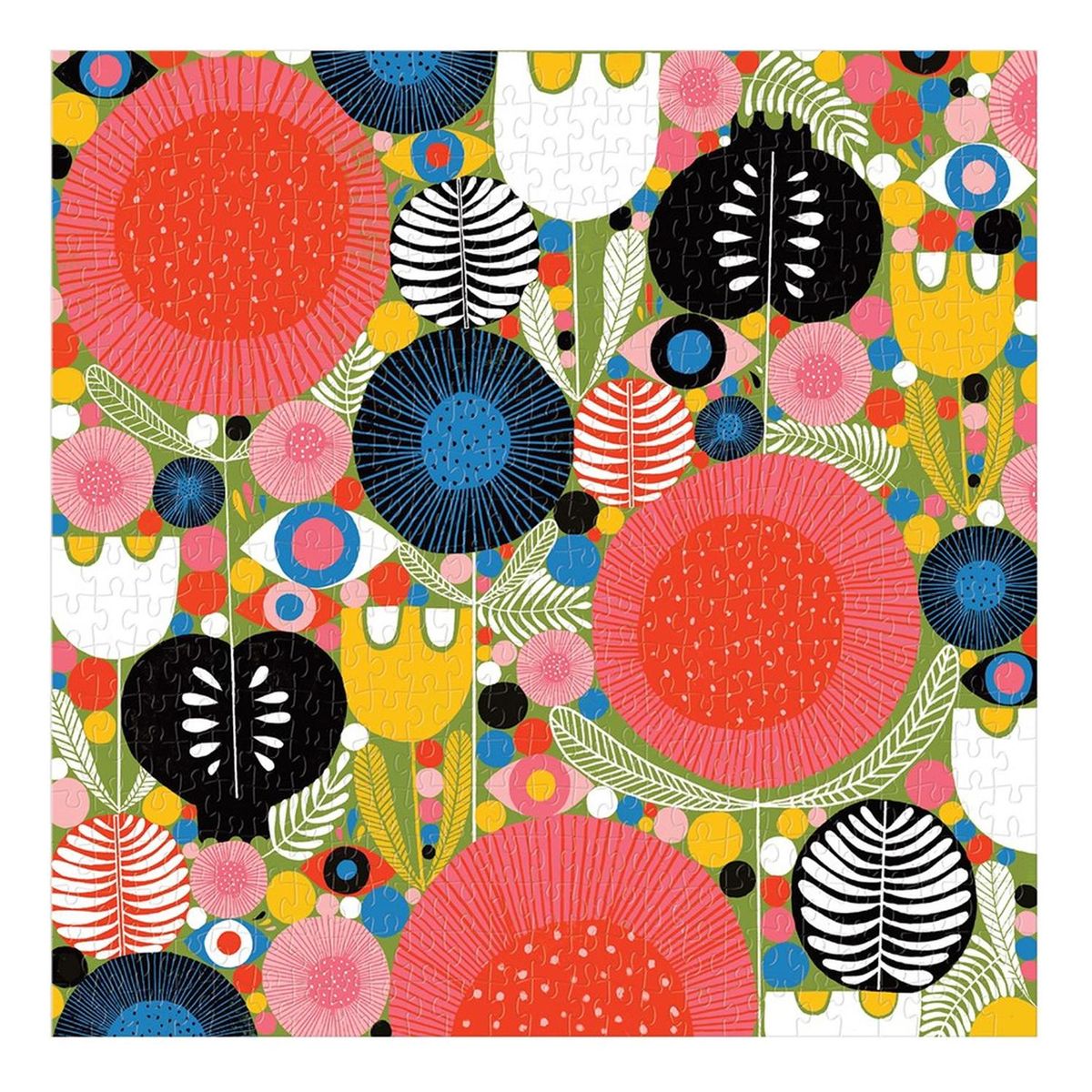 MUDPUPPY - Puzzle 500Pcs Ojos En El Jardin Mudpuppy