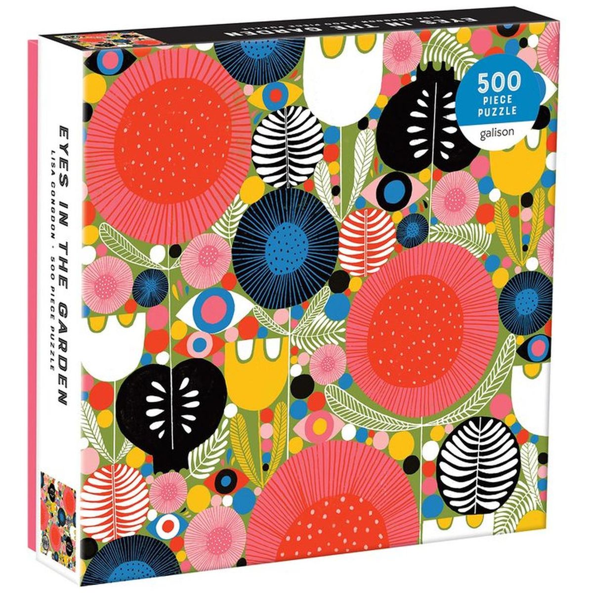 MUDPUPPY - Puzzle 500Pcs Ojos En El Jardin Mudpuppy