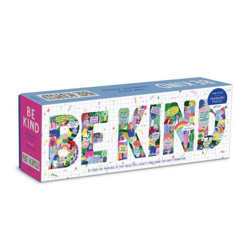 MUDPUPPY - Puzzle 1000 Pcs Be Kind Mudpuppy