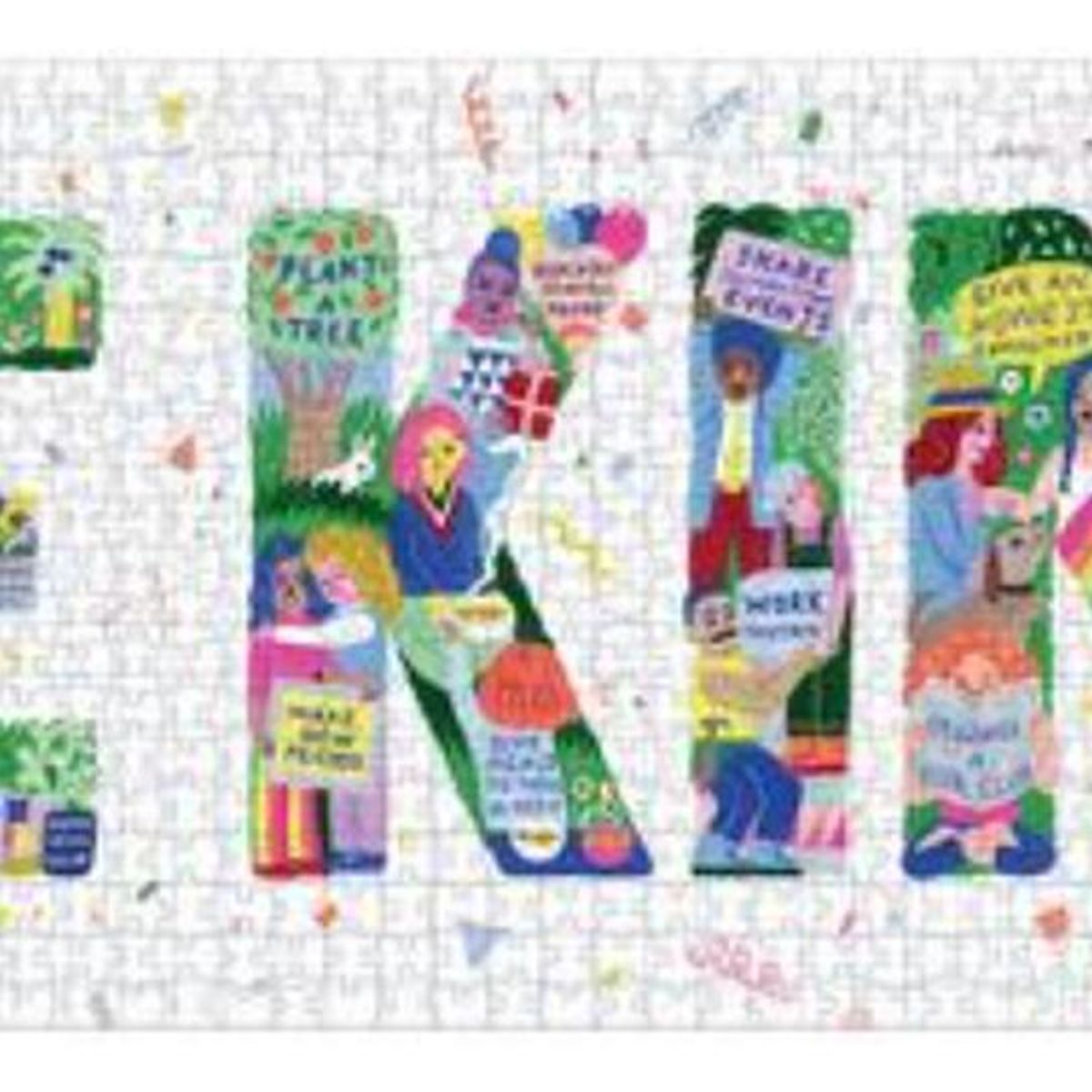 MUDPUPPY - Puzzle 1000 Pcs Be Kind Mudpuppy